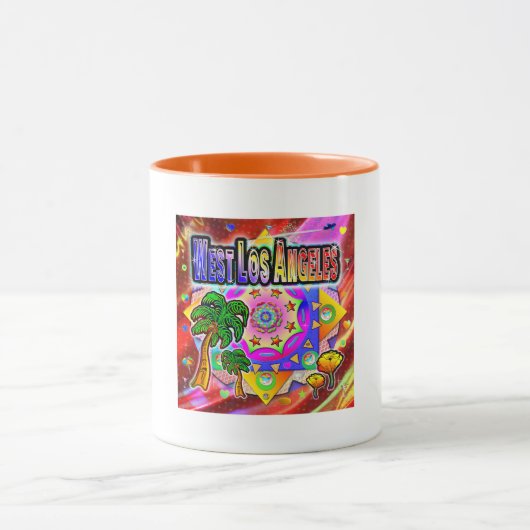 Mug West Los Angeles Tropical Friends (Centre)