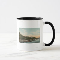 West Point, New York - Vue du port sur la rivière 