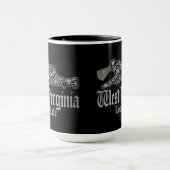 Mug WEST VIRGINIA moins que rien (Centre)