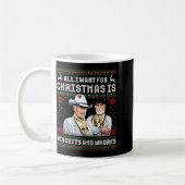 Mug Western Biscuits And S Christmas Quote Retro (Gauche)