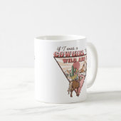 Mug Western Country Cowgirl (Devant droit)