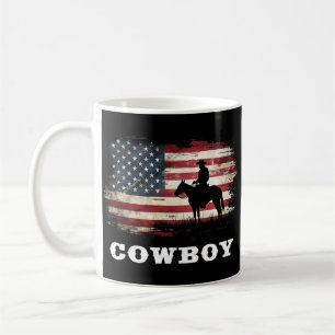 Mug Western Country Men Rodeo Southern Retro Cowboy