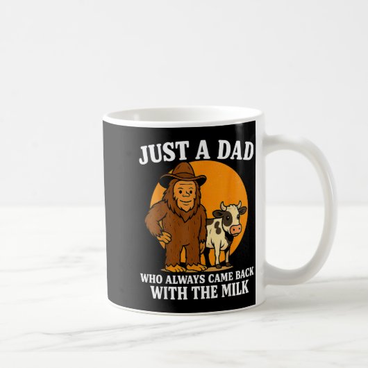 Mug Western Cowboy Bigfoot Just A Dad Who Came Back Wi (Droite)