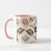 Mug Western Cowgirl Pink Casquettes Brown (Gauche)