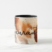 Mug Western Cowhide Imprimer Abstraite Rustic Cowgirl (Centre)