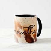 Mug Western Cowhide Imprimer Abstraite Rustic Cowgirl (Devant droit)