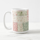 Mug Western Farm Mint Pink Floral Quilt Patterns (Gauche)