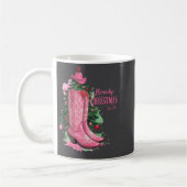 Mug Western , Howdy Christmas And Tree, Nk Cowboy Boot (Gauche)