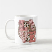Mug Western Pays Saint Valentin Amour (Gauche)