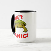 Mug Western Pond Turtle - Ne pas paniquer (Devant gauche)