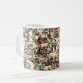 Mug Western Ranch ou Country Farm Scène (Devant gauche)