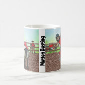 Mug Western Rodeo Cowboy Cowgirl Mutton Buston (Centre)