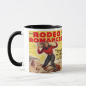 Mug Western Rodeo Cowgirl Tying Calf Rodeo Romance (Gauche)