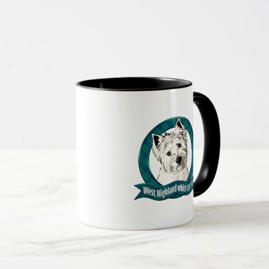 Mug Westie (Devant droit)