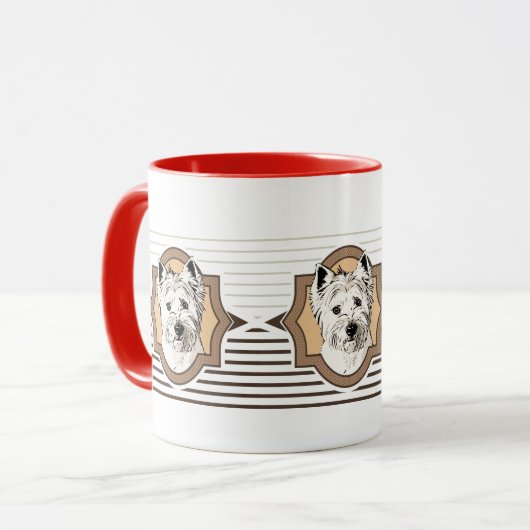 Mug Westie (Devant gauche)