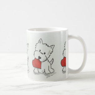 Mug Westie avec le coeur