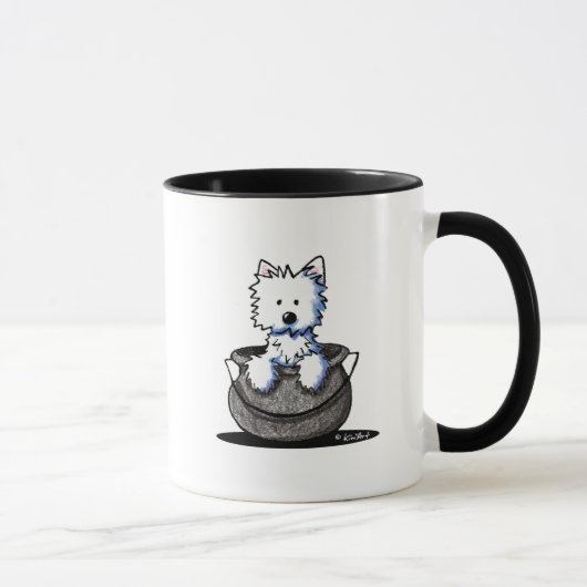 Mug Westie Halloween Cauldron Cutie (Droite)