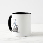 Mug Westie Halloween Cauldron Cutie (Devant gauche)