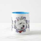Mug Westie Ne m'oubliez pas (Centre)