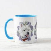 Mug Westie Ne m'oubliez pas (Gauche)