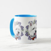 Mug Westie Ne m'oubliez pas (Devant gauche)