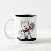 Mug Westie Prince de la Saint-Valentin (Gauche)