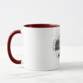 Mug Westie & Scottie construisent un bonhomme de neige (Gauche)