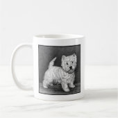Mug Westie Terrier Art par Glenda S. Harlan (Gauche)
