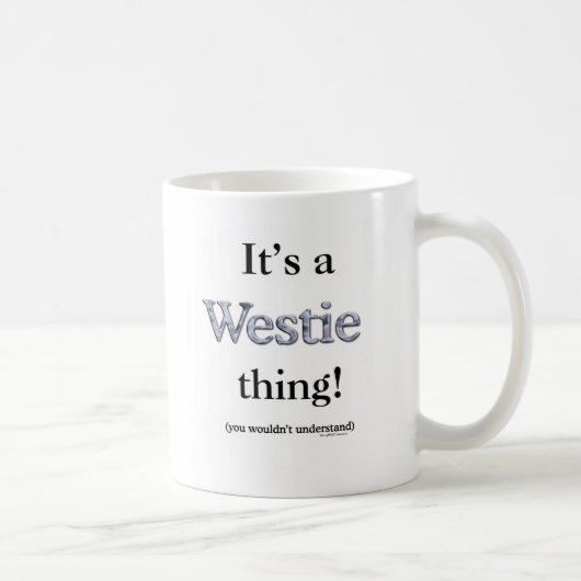 Mug Westie Thing (Droite)