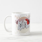 Mug Westies en hiver (Gauche)