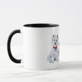 Mug Westies et un Scottie ensemble (Gauche)