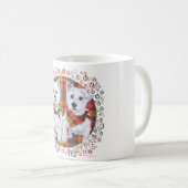 Mug Westies sur Tartan (Devant droit)