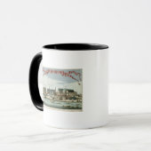Mug Westminster montrant l'abbaye (Devant gauche)