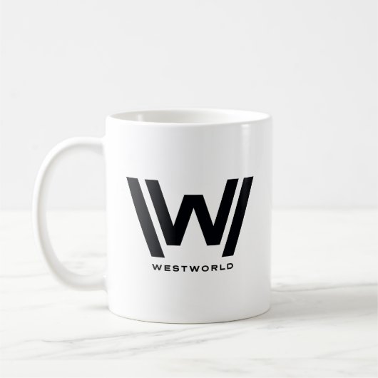 Mug Westworld | Dr Ford Silhouette Of Man en noir (Gauche)