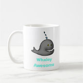 Mug Whaley Awesome Funny Whale Pun Design (Gauche)