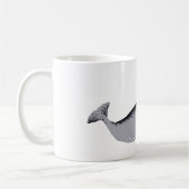 Mug Whaley Good Coffee Text Narwhal Whale (Gauche)
