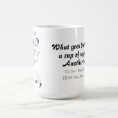 Mug What goes best with a cup of coffee? Another cup (Centre)