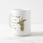 Mug What is Meant for Me Coffee Cup (Devant gauche)
