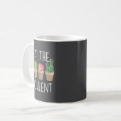 Mug What The Fucculent Cactus Succulent Plant Gift  (Devant gauche)