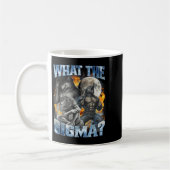 Mug What The Sigma Cool Funny Alpha Wolf Werewolf Boot (Gauche)