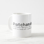 Mug Whatchamahoozit (Devant gauche)