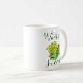 Mug What's Up Succa Succulents Cactus Humour du sud-ou (Devant droit)