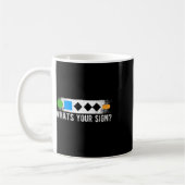 Mug Whats Your Sign Sliding Sport Snowboard (Gauche)