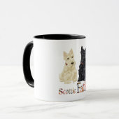 Mug Wheaten & Black Scottish Terriers Père (Devant gauche)