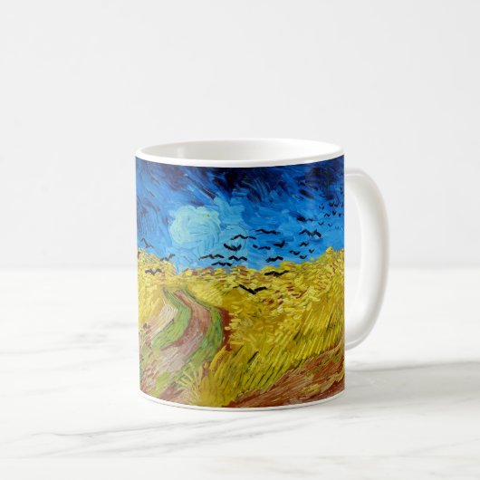 Mug Wheatfield with Crows, Van Gogh (Devant droit)