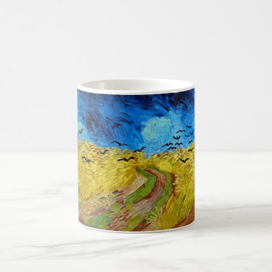 Mug Wheatfield with Crows, Van Gogh (Centre)
