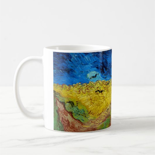 Mug Wheatfield with Crows, Van Gogh (Gauche)