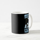Mug When Hell Freezes Over I'll Ski There Too Skier Sk (Devant droit)
