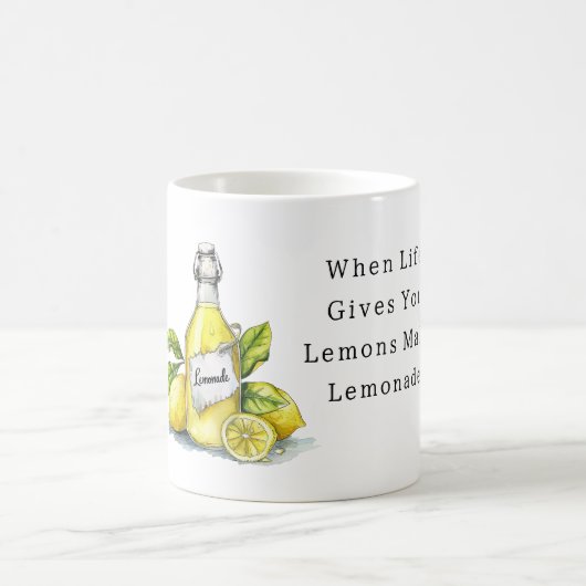 Mug When Life Gives You Lemons Lemonade (Centre)
