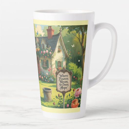  Mug -Where Flowers Bloom, So Does Hope –  (Droite)